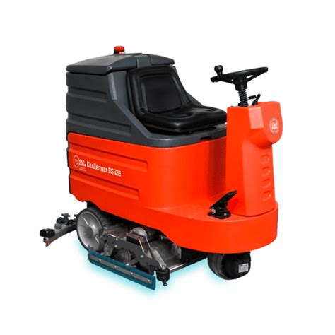 Fast Clean Challenger Rss Rider Cylindrical Floor Sweeper Scrubber