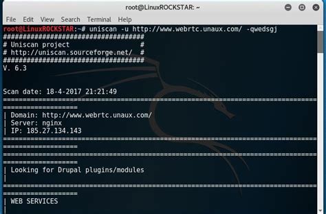 Scan Website For Vulnerabilities With Uniscan Kali Linux Tutorial