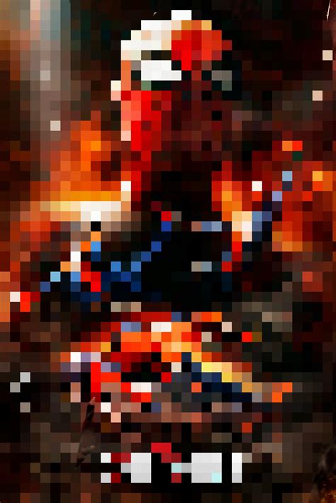 Pixelated Spider Man Ps Poster R Spiderman