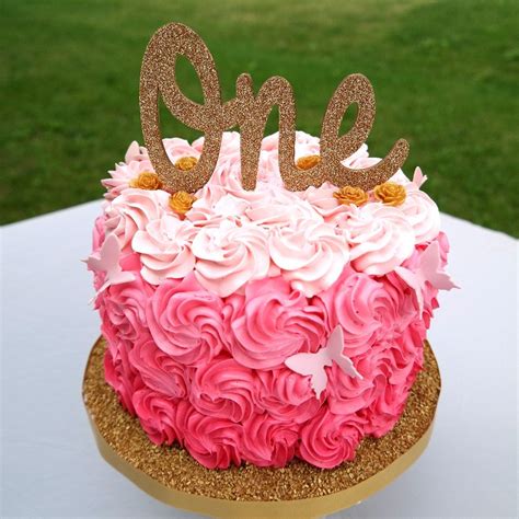 Glitter One Cake Topper Gold Glitter Cake Topper Keepsake - Etsy | Gold ...