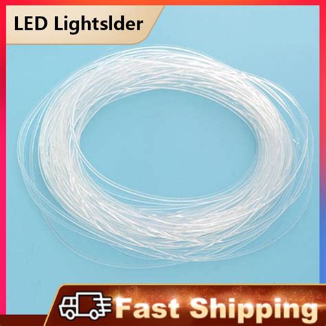 Long C Ble En Fibre Optique PMMA Side Glow 1 5mm 2mm 3mm De Diam Tre