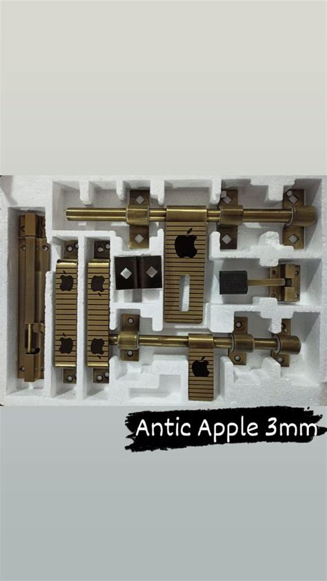 Stainless Steel Apple Antique Finish Door Kit Grade SS 304 Rod