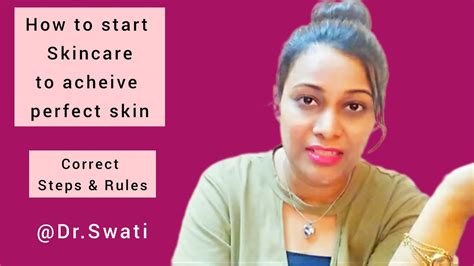 How To Start Skincarebeginners Skincare Correct Steps And Rules To