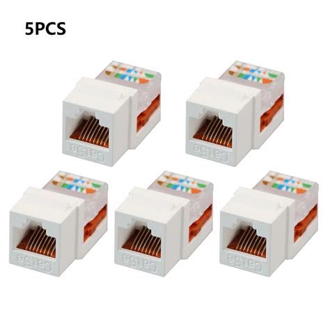 Pcs Tool Free Cat E Utp Ethernet Network Module Rj Wall Plug