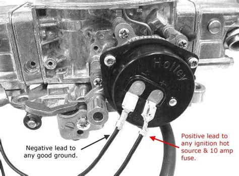 Edelbrock 1406 Electric Choke Wiring Diagram