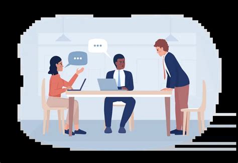 Business Meeting Illustration - Free Download Business Illustrations ...