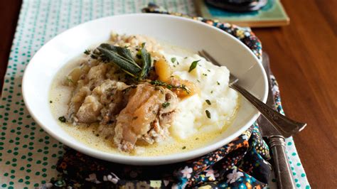 Slow Cooker Chicken With Apples And Crème Fraîche Recipe