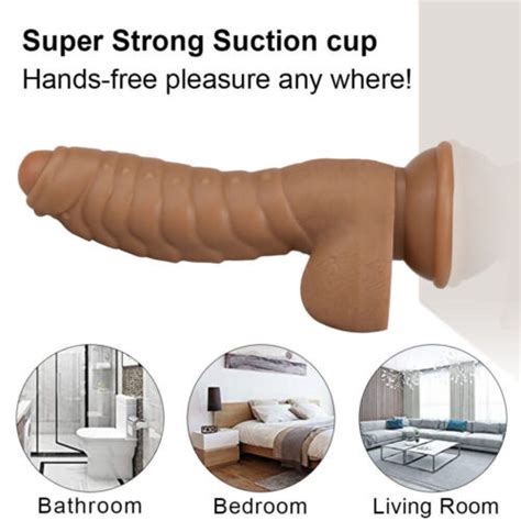 12 Inch Huge Big Dildo Suction Cup Realistic Penis Dong G Spot Sex Toy