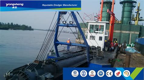 Cutter Suction Dredger For Water Depth Maintenance Project In