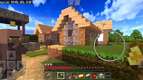 Minecraft Survival Domek Zbudowa Em Do Ze Stodo Y Youtube