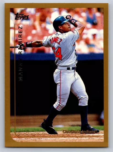 Topps Manny Ramirez Indians De Cleveland Eur Picclick Fr