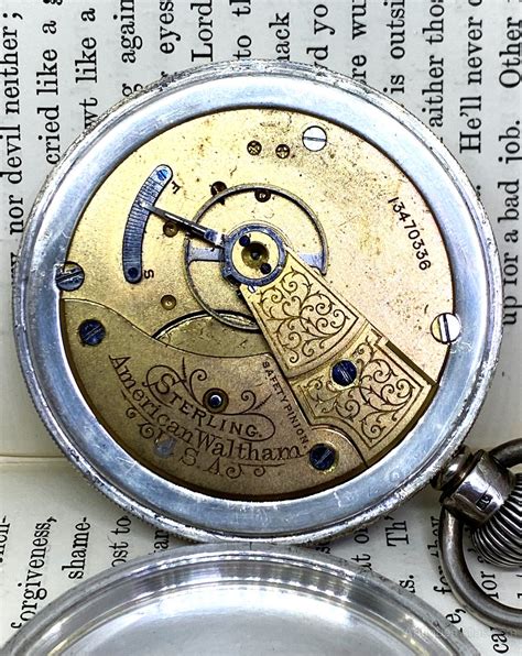 Antiques Atlas Waltham Silver Open Face Pocket Watch