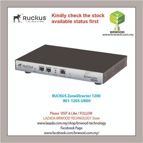 Ruckus 901 1205 Uk00 Zonedirector 1200 Enterprise Class Smart Wireless