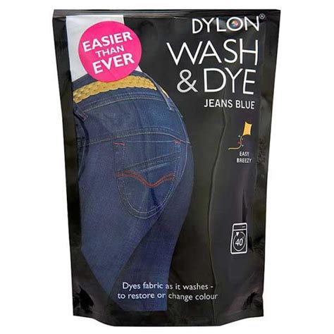Краска для окрашивания ткани в стиральной машине DYLON Wash & Dye Jeans ...
