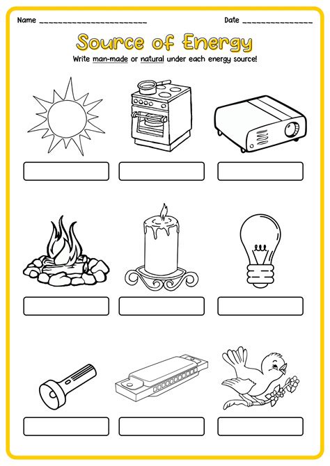 15 Light And Heat Energy Worksheets Free Pdf At