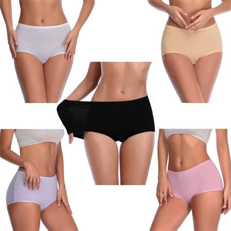 Womens Cotton Underwear Summer Sexy Seamless Women Briefs Comfortable