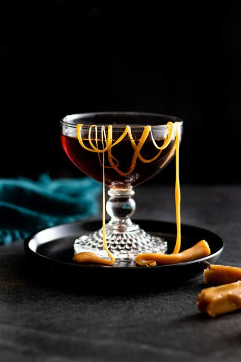 Salted Caramel Manhattan A Killer Valentines Cocktail Cocktail