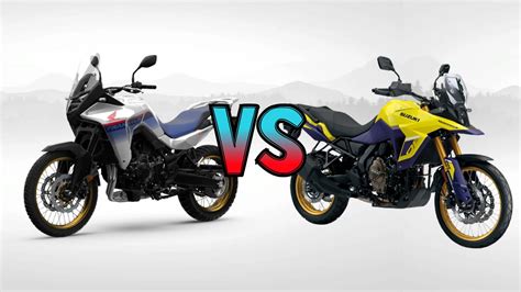 Honda Transalp XL750 Vs Suzuki V Strom 800DE Japan S Newest ADVs Compared