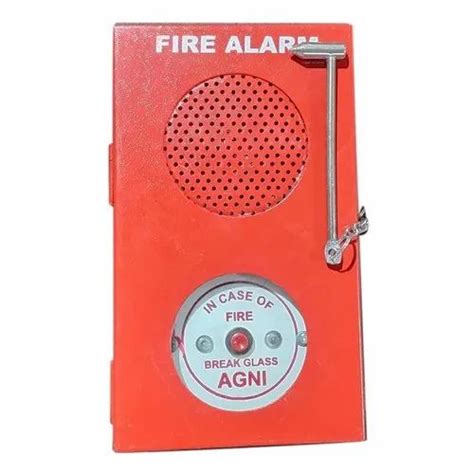 Mild Steel MCP Fire Alarm Hooter For School 0 50 HP At Best Price In