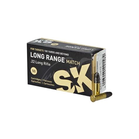 Ammo 22 Lr 40gr Sk Lapua Long Rang Match 50s