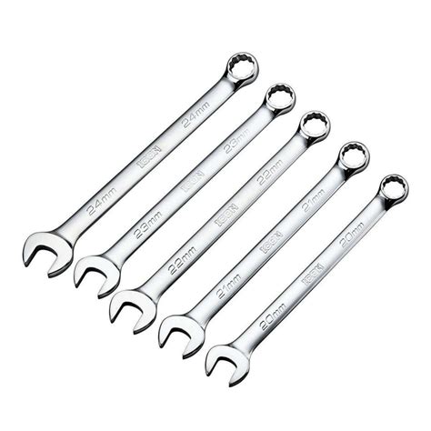 Hand Tool Professional Large Metric Combination Wrench Set 5 Piece Icon Outlet ~ Keynesshop