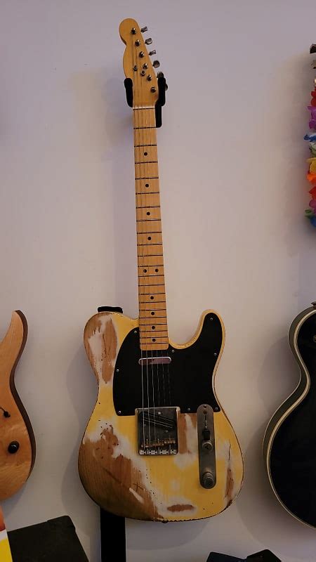 Warmoth Real Life Relics Telecaster Relic Blonde Reverb