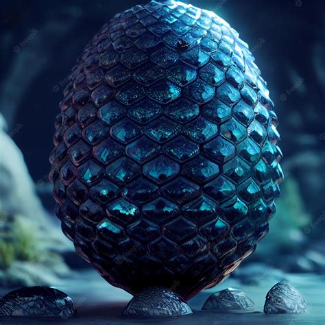 Premium Ai Image Dragon Egg Fantasy Illustration