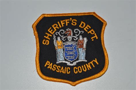 PASSAIC COUNTY SHERIFF DEPARTMENT PATCH - POLICE BADGE EU