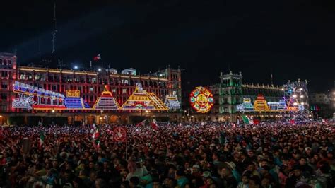 “grito” Por El 213º Inicio De La Independencia De México Concluyó Con Saldo Blanco En El Zócalo