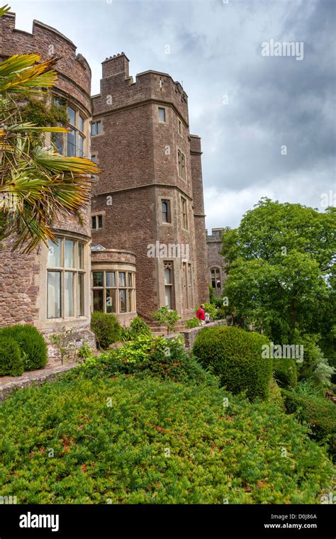 Dunster Castle Stock Photo - Alamy