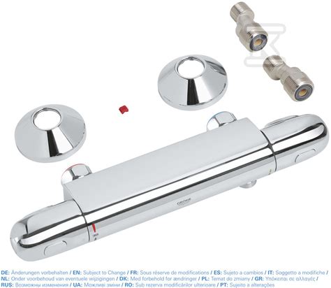 Grohtherm 1000 Termostatyczna Bateria Prysznicowa Z Zestawem