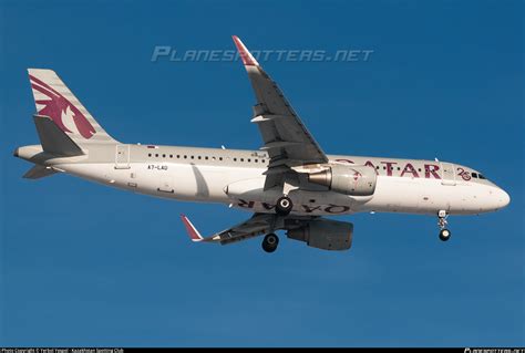 A7 LAD Qatar Airways Airbus A320 214 WL Photo By Yerbol Yespol