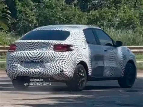 Citroën Basalt aparece em testes quase sem camuflagem veja o flagra