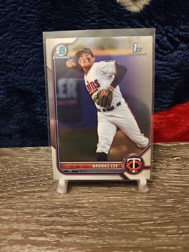 Bowman Draft Chrome Brooks Lee Bb Br Rc Minnesota Twins Bdc