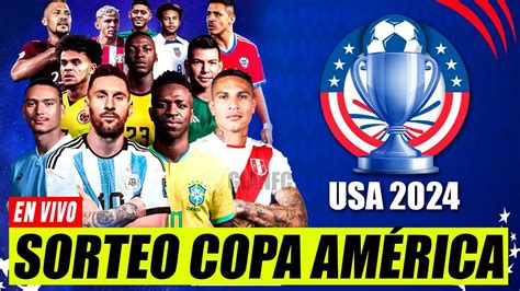 Sorteo Copa Am Rica En Vivo C Mo Ver Online La Ceremonia