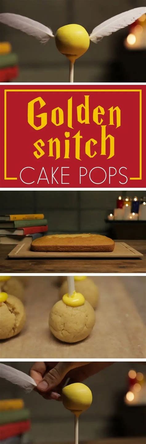 The Golden Snitch Cake Pops Are Ready To Be Baked