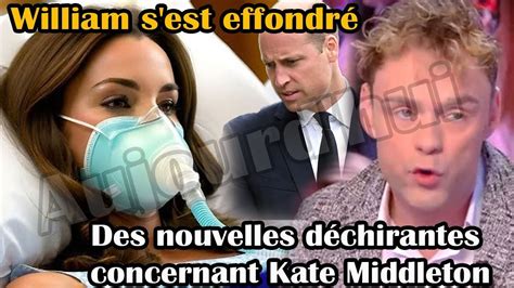 Kate Middleton a pleuré s est évanouie après que Bertrand Deckers a