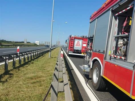 OSP Gliwice Bojków Dachowanie samochodu osobowego IKNW iKnurów pl