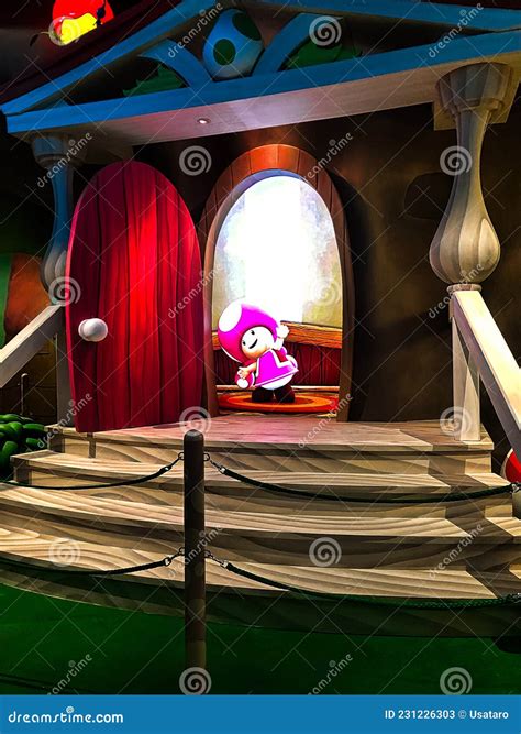 Scenery at the Yoshi`s Adventure, an Attraction at Super Nintendo World Editorial Stock Photo ...