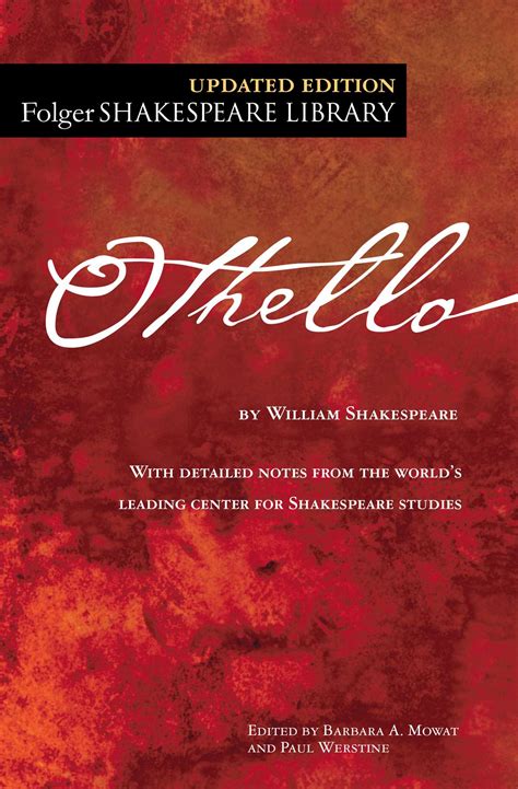 Othello Book By William Shakespeare Dr Barbara A Mowat Paul