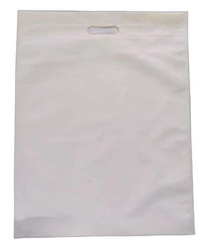 Plain White D Cut Non Woven Bag For Shopping At Rs 170 Kg In Kolhapur