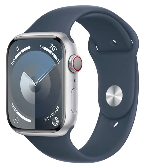 Apple Watch Gps Cellular Mm Koperta Z Aluminium Srebrny Pasek