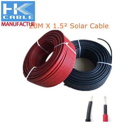 Mm Mm Insulated Tinned Copper Solar Pv Cable Extension Electrical