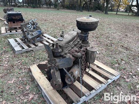 Chevrolet 235 Inline 6 Cyl Gas Engine Core Bigiron Auctions