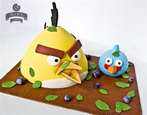 Angry birds cake | Angry birds cake, Cake, Crazy cakes