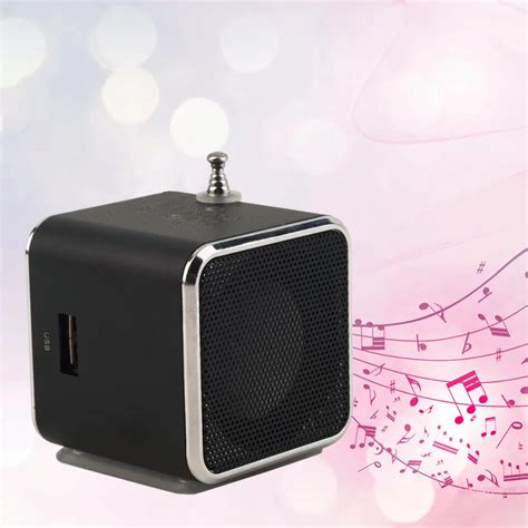 New Portable Micro TF USB Mini Speaker Music Player Portable FM Radio ...