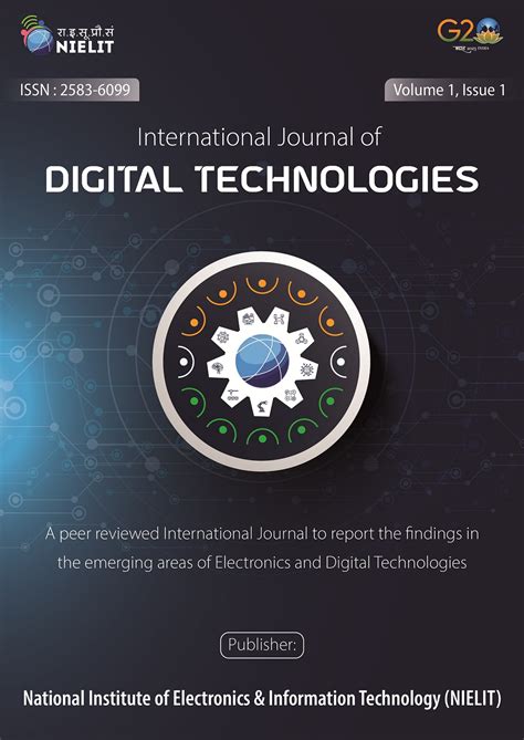 International Journal Of Digital Technologies