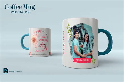 Mug Design Template Psd Mug Design Background Psd File