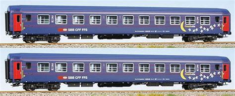 Ls Models Set Of Passenger Cars Nd Class Type Bcm With