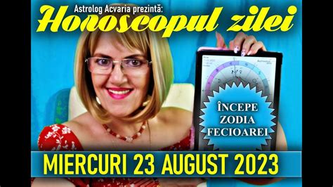 Soarele In Fecioarahoroscopul De Miercuri August Cu Astrolog